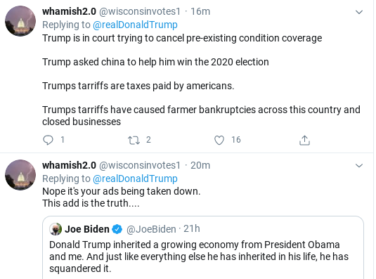 Screenshot-2020-06-19-at-10.43.37-AM Trump Sees New Morning 'False Ad' & Rushes To Twitter For A Freak Out Donald Trump Healthcare Politics Social Media Top Stories 