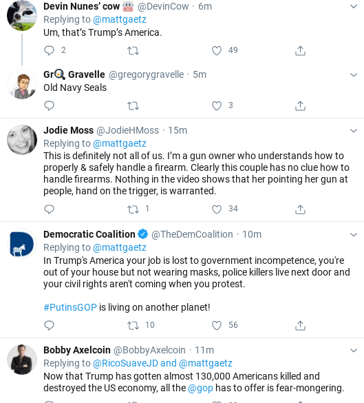 Screenshot-2020-06-29-at-4.52.16-PM Matt Gaetz Belligerently Pledges Support To Armed White People Donald Trump Gun Control Politics Social Media Top Stories 