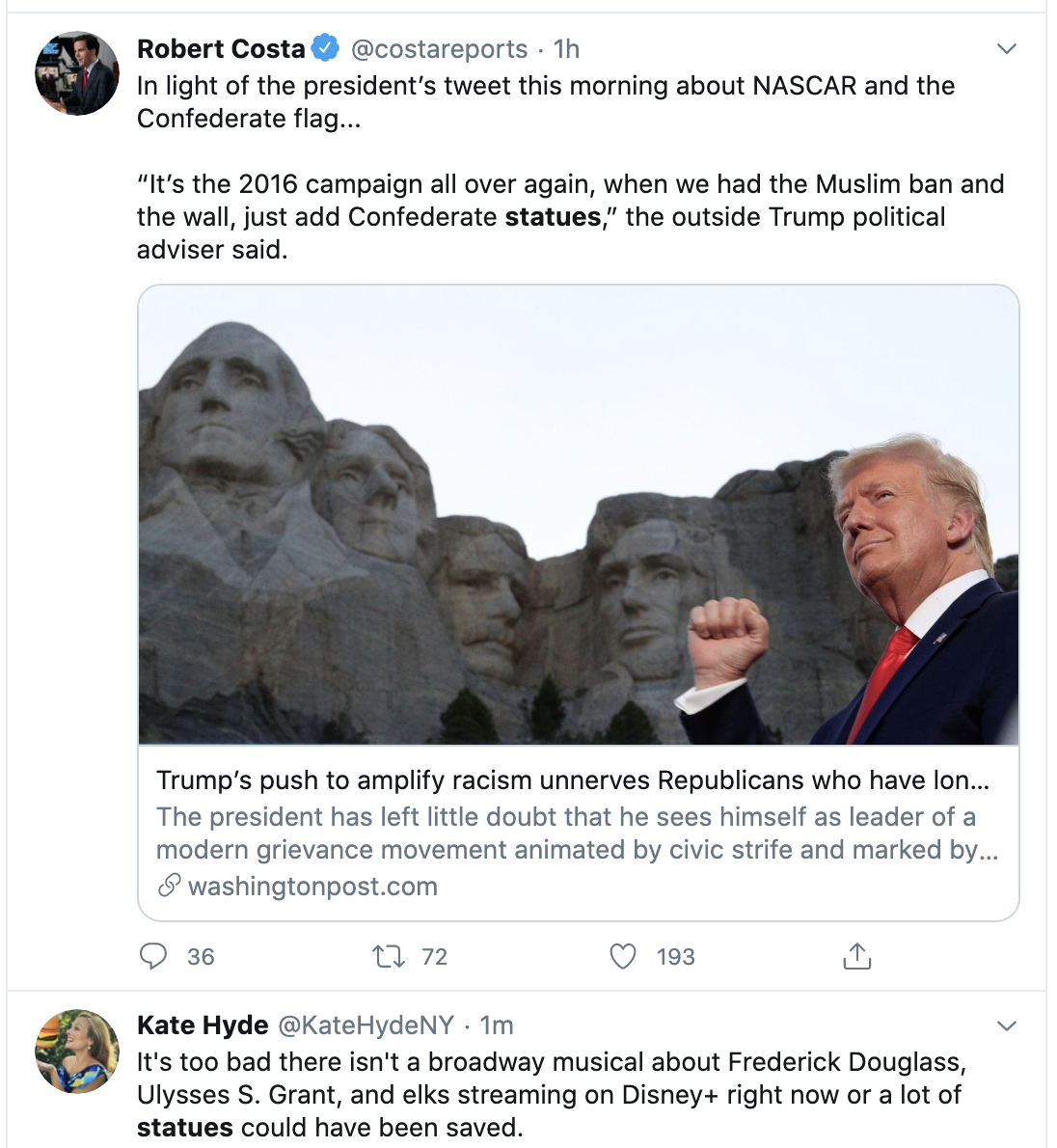 Screen-Shot-2020-07-06-at-9.49.24-AM Trump Campaign Staff’s Panic Over Trump Decline Leaked To Media Election 2020 Featured Politics Racism Top Stories 