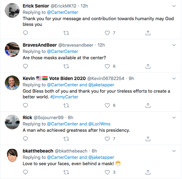 Screen-Shot-2020-07-11-at-8.33.00-PM Jimmy Carter Shames Conservatives Over Refusing Masks Coronavirus Featured Politics Top Stories Twitter 
