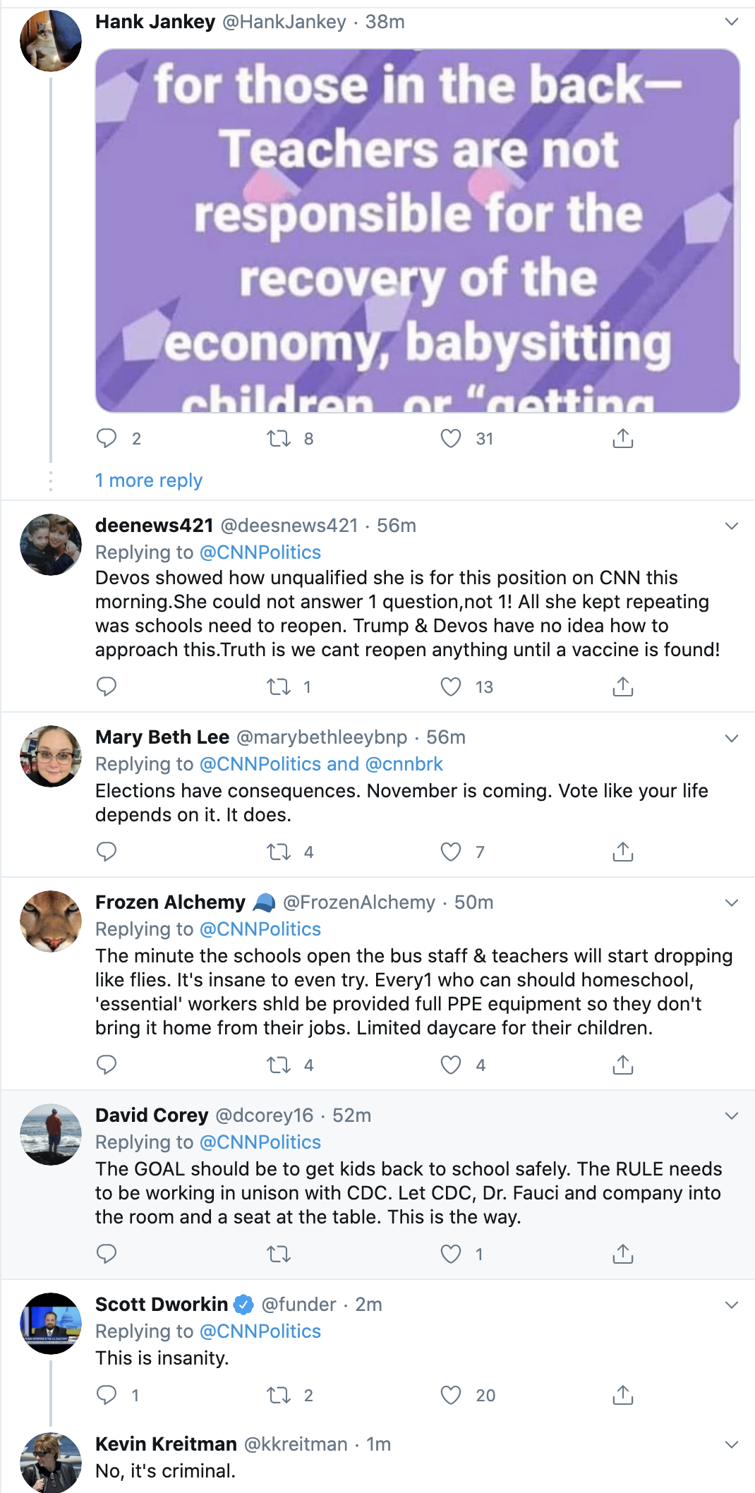 Screen-Shot-2020-07-12-at-9.36.25-AM Teachers' Union President Shuts Trump Down Over School Openings Alt-Right Child Abuse Education Featured Politics Top Stories 