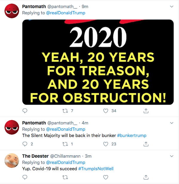 Screen-Shot-2020-07-13-at-9.53.59-AM Trump Announces Media Enemies During  Multi-Tweet Mid-Morning Tirade Coronavirus Donald Trump Election 2020 Featured Politics Top Stories Twitter 