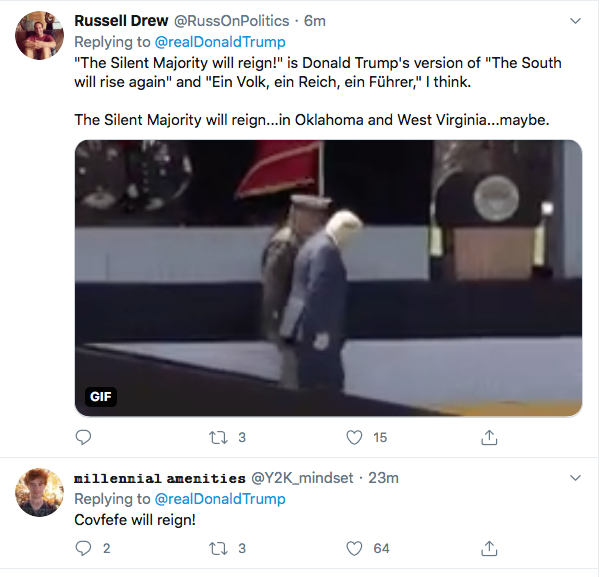 Screen-Shot-2020-07-13-at-9.55.50-AM Trump Announces Media Enemies During  Multi-Tweet Mid-Morning Tirade Coronavirus Donald Trump Election 2020 Featured Politics Top Stories Twitter 