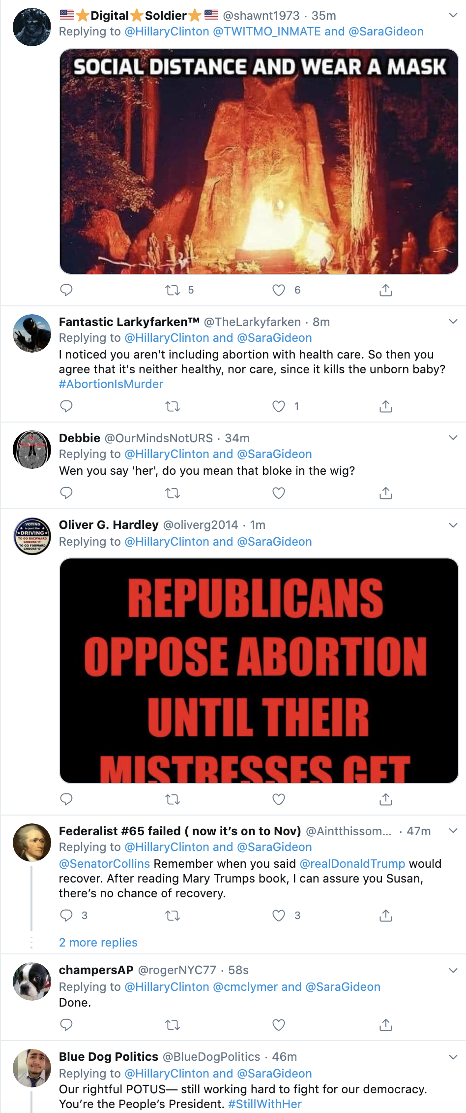 Screen-Shot-2020-07-15-at-12.21.37-PM Hillary Trolls Susan Collins During Wednesday Message To Voters Abortion Election 2020 Featured Politics Top Stories 