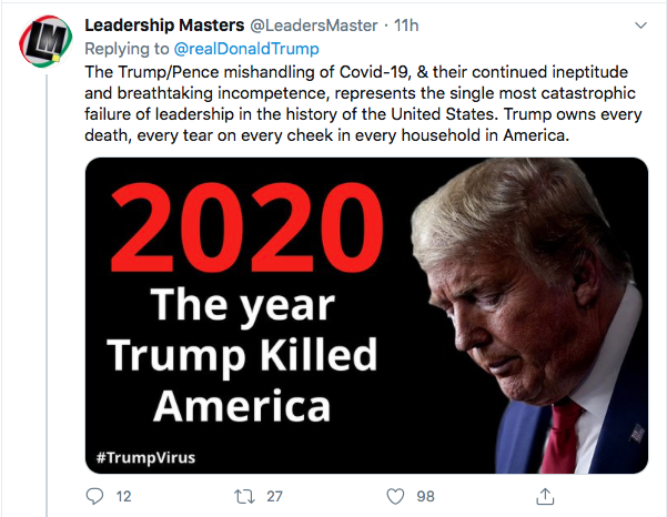 Screen-Shot-2020-07-17-at-10.11.25-AM Trump Snaps & Goes Ballistic Over New Attack Ad During Twitter Meltdown Donald Trump Election 2020 Featured Politics Top Stories Twitter 