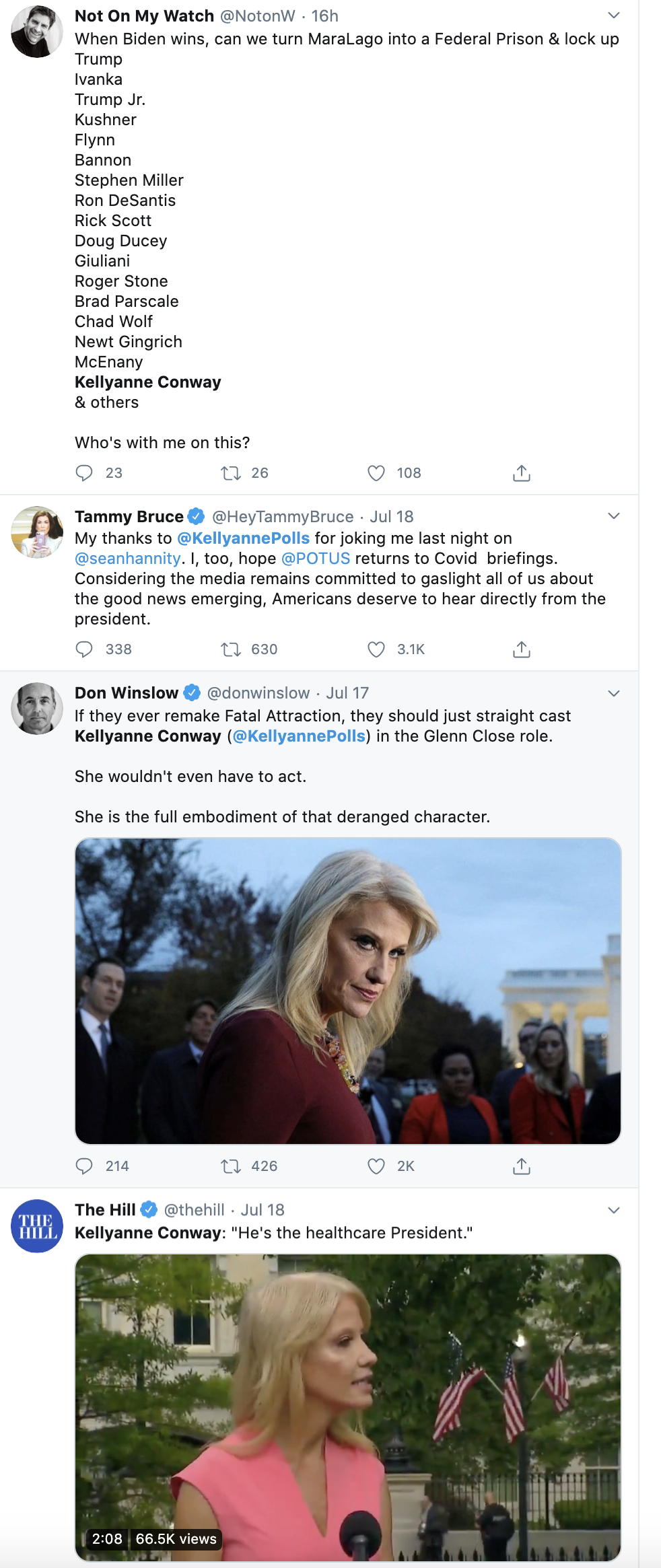 Screen-Shot-2020-07-22-at-1.55.36-PM Kellyanne Conway Sacrifices Remaining Dignity With Mask Meltdown Coronavirus Election 2020 Featured Politics Top Stories 