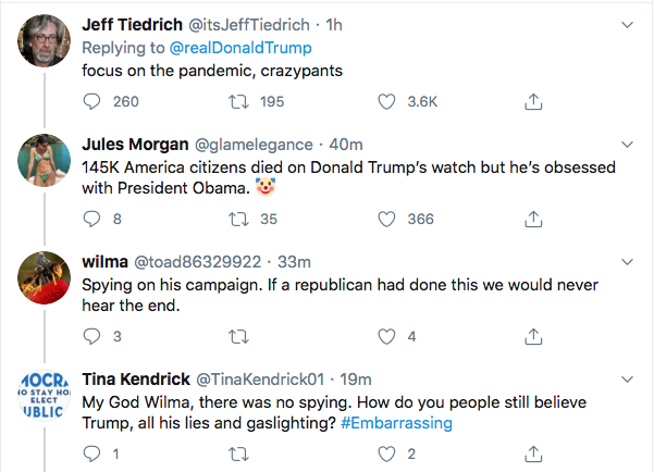 Screen-Shot-2020-07-24-at-8.54.48-PM Trump Calls Obama 'Lowlife' During Jealous Weekend Meltdown Conspiracy Theory Donald Trump Election 2020 Featured Politics Top Stories Twitter 