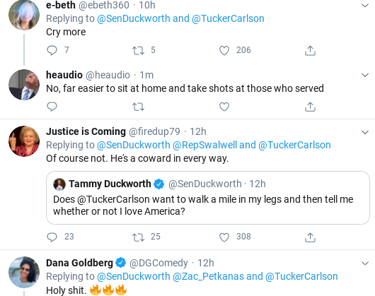Screenshot-2020-07-07-at-9.48.12-AM Tammy Duckworth Ravages Tucker Carlson During Fiery Rebuke Donald Trump Politics Social Media Top Stories 