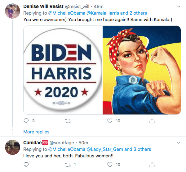 Screen-Shot-2020-08-19-at-6.52.17-PM Michelle Obama Tweets Pre-DNC Pep Talk To Harris & Democrats Election 2020 Featured Politics Top Stories Twitter 