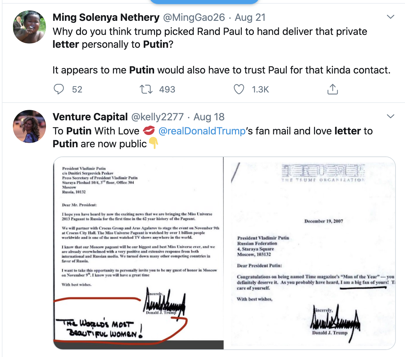 Screen-Shot-2020-08-23-at-11.25.30-AM Trump's Pathetic 'Fan Boy' Letter To Putin Uncovered Via Federal Investigation Election 2020 Featured Politics Russia Top Stories 