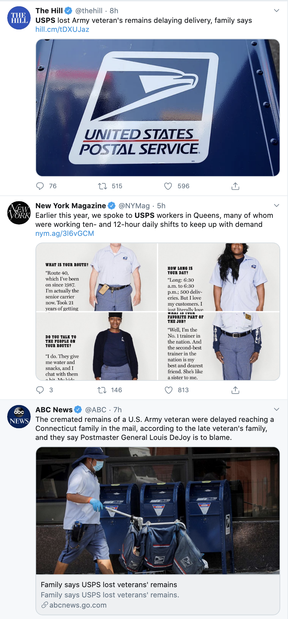Screen-Shot-2020-08-23-at-8.50.32-AM USPS Employees Defect & Publicly Defy Trump Orders Election 2020 Featured National Security Politics Top Stories 