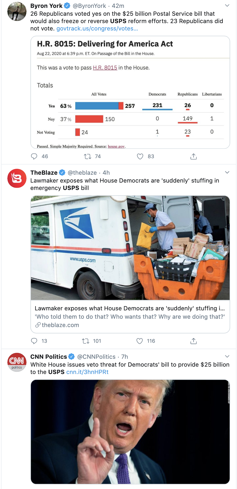 Screen-Shot-2020-08-23-at-8.50.57-AM USPS Employees Defect & Publicly Defy Trump Orders Election 2020 Featured National Security Politics Top Stories 