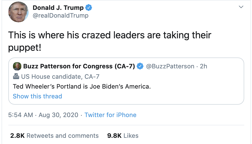 Screen-Shot-2020-08-30-at-7.32.03-AM Trump Fires Off 62-Tweet Sunday Morning Explosion Of Insanity Corruption Election 2020 Featured Politics Top Stories 