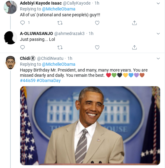 Screenshot-2020-08-04-at-10.13.28-AM Michelle Tweets Beautiful Tuesday Message To Barack Like Melania Never Could Donald Trump Politics Social Media Top Stories 