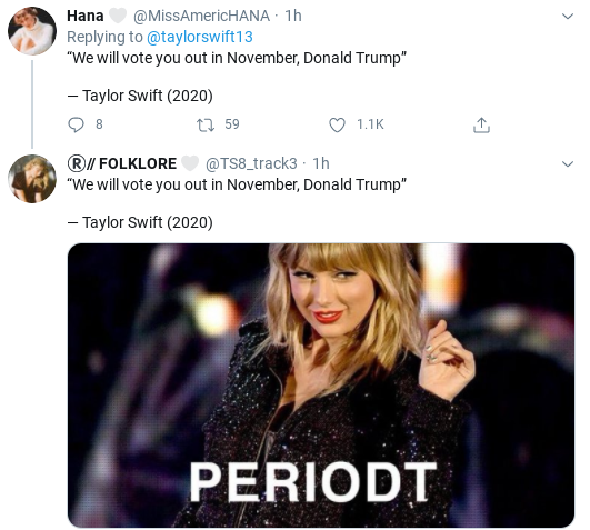 Screenshot-2020-08-15-at-3.10.32-PM Taylor Swift Instructs Fans To Save USPS & Ditch Donald Trump Donald Trump Election 2020 Politics Social Media Top Stories 