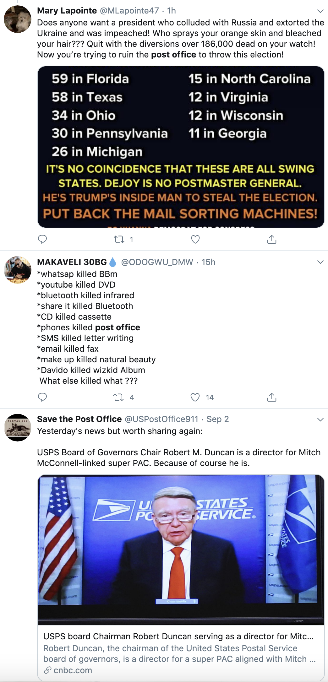 Screen-Shot-2020-09-03-at-2.27.49-PM Postmaster DeJoy Exposed In Multi-Million Dollar Conflict Of Interest Scandal Election 2020 Featured National Security Politics Top Stories 
