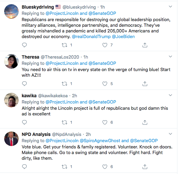 Screen-Shot-2020-09-25-at-6.33.17-PM 'The Lincoln Project' Whacks Trump & GOP With Weekend Video Release Donald Trump Election 2020 Featured Politics Top Stories Twitter Videos 