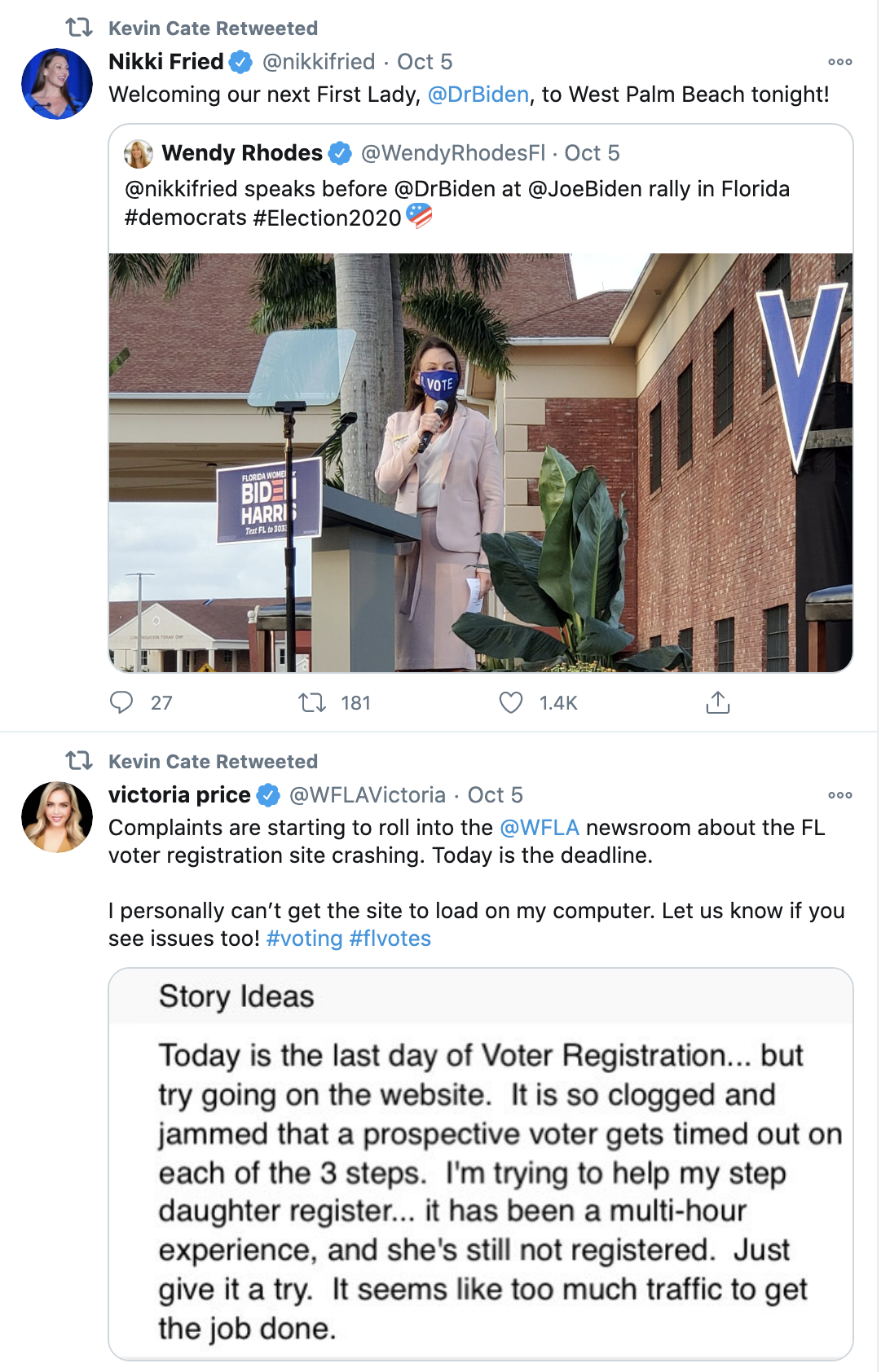 Screen-Shot-2020-10-07-at-12.19.35-PM Florida Early Voting Totals Leave Trump & Republicans Reeling Coronavirus Election 2020 Featured Politics Top Stories 