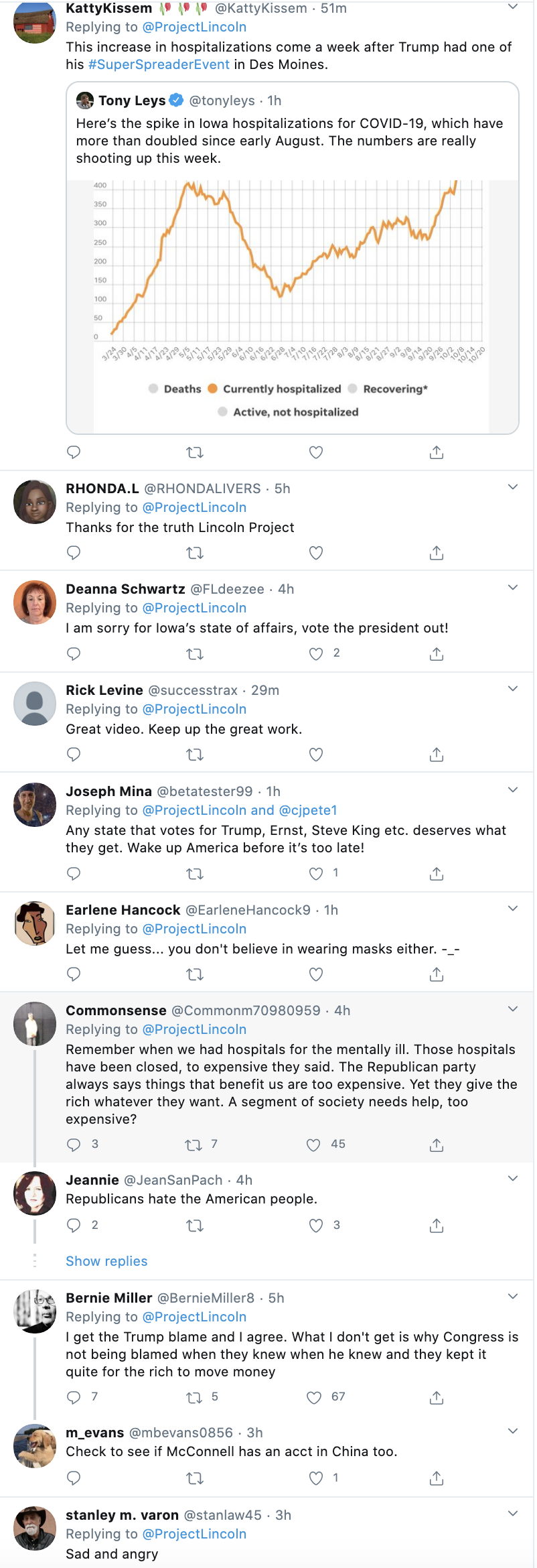 Screen-Shot-2020-10-21-at-2.03.29-PM 'The Lincoln Project' Releases Swing State Influencing Wednesday Video Economy Environment Featured Politics Top Stories 