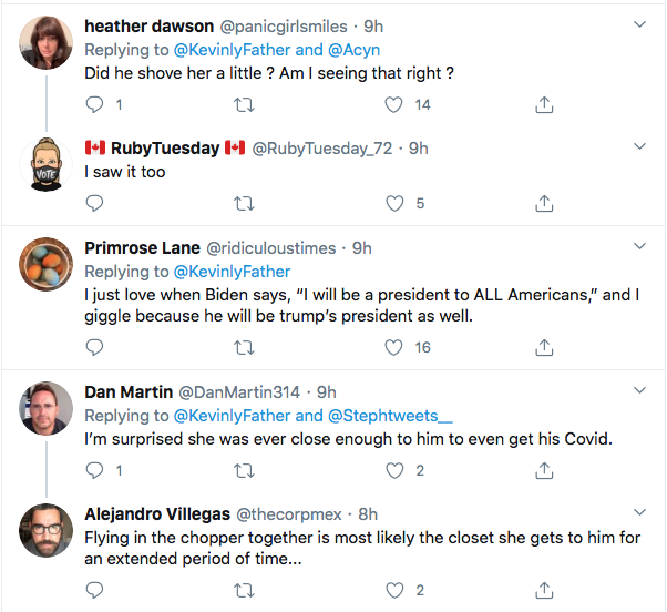 Screen-Shot-2020-10-23-at-9.15.34-AM Melania Pushes Trump's Hand Away During Post-Debate Snub Donald Trump Election 2020 Featured Politics Top Stories Twitter 
