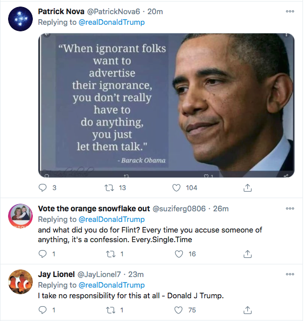 Screen-Shot-2020-10-31-at-3.37.11-PM Trump Snarls At Obama During 5-Tweet Afternoon Meltdown Donald Trump Election 2020 Featured Politics Top Stories 