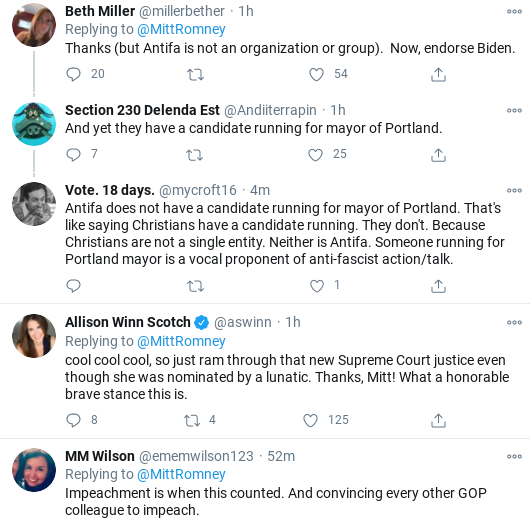 Screenshot-2020-10-16-at-1.36.36-PM Mitt Romney Hits Trump Again With Pre-Election Public Take-Down Conspiracy Theory Donald Trump Politics Social Media Top Stories 