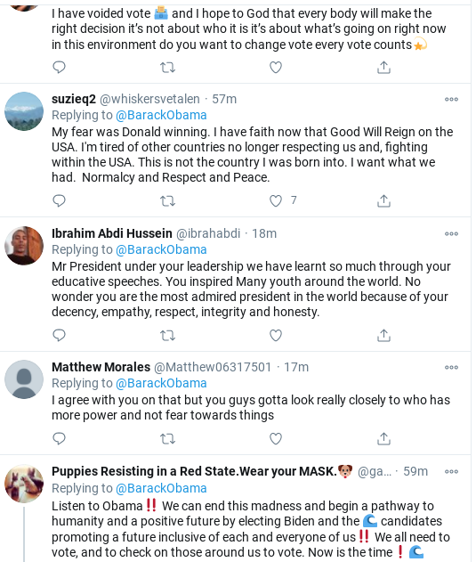 Screenshot-2020-10-30-at-5.14.34-PM The Obamas Issue Public Closing Statements To Restore America Donald Trump Politics Social Media Top Stories 