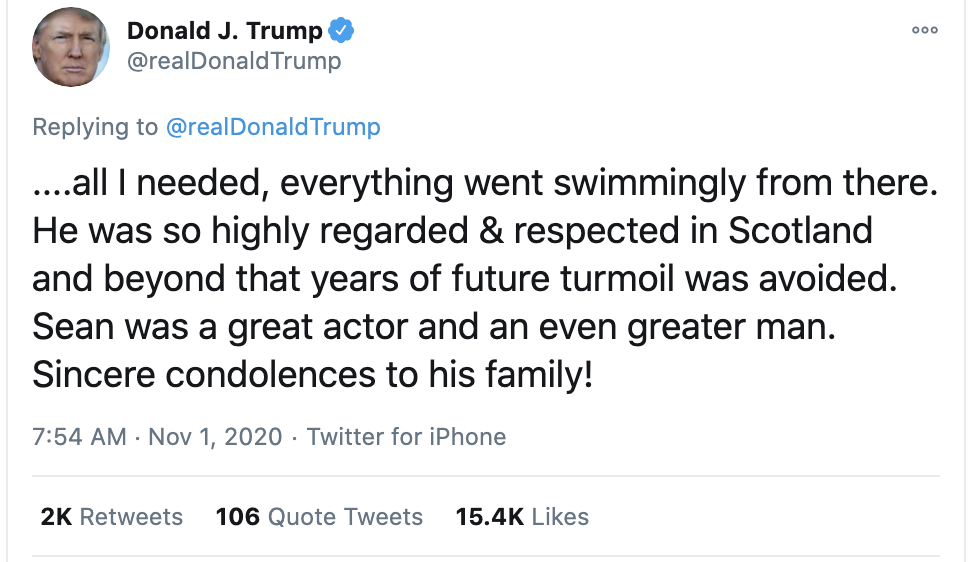 Screen-Shot-2020-11-01-at-8.07.27-AM Trump Fully Snaps During 8-Tweet Sunday Morning Emotional Collapse Coronavirus Election 2020 Featured Top Stories 