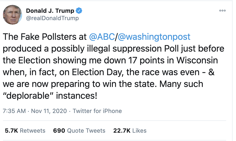 Screen-Shot-2020-11-11-at-7.41.22-AM Trump Has Pre-Dawn Freak-Out After NY Times Debunks Vote Fraud Election 2020 Featured National Security Politics Top Stories 