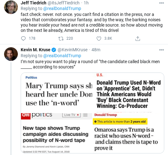 Screenshot-2020-11-01-at-11.48.39-AM Trump Flies Into Mid-Morning Anti-Biden Tirade As Campaign Collapses Donald Trump Election 2020 Politics Social Media Top Stories 
