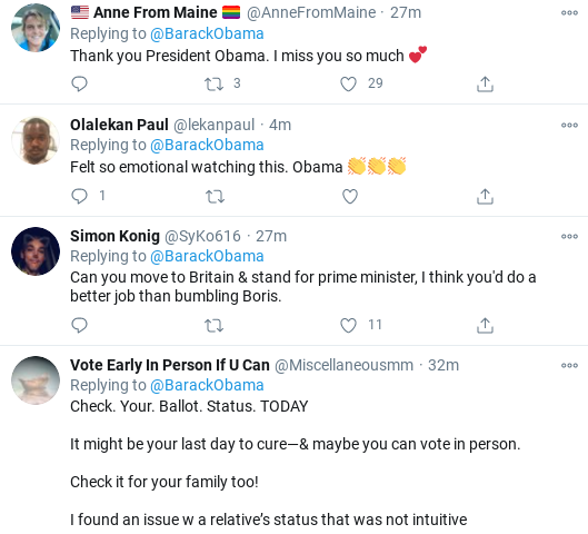 Screenshot-2020-11-03-at-9.41.34-AM Barack & Michelle Issue Inspiring Election Morning Messages To America Donald Trump Election 2020 Politics Social Media Top Stories 
