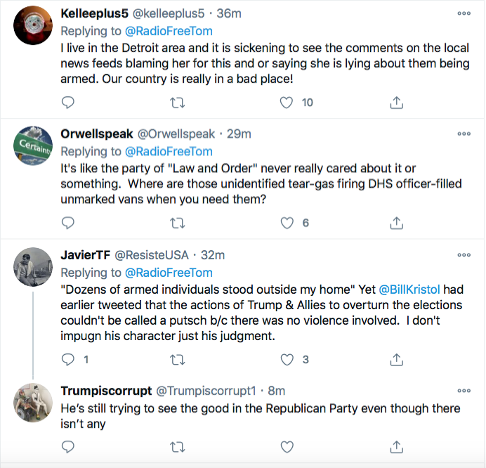 Screen-Shot-2020-12-06-at-9.24.03-PM Armed Trump Supporters Swarm Home Of Michigan Election Official Conspiracy Theory Donald Trump Election 2020 Featured Politics Top Stories Twitter 