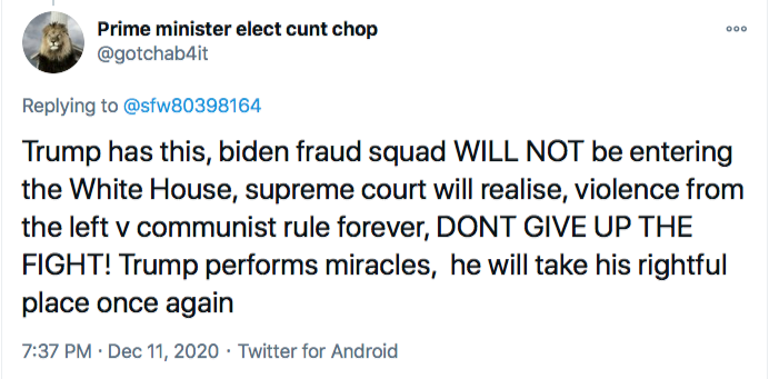 Screen-Shot-2020-12-11-at-7.39.50-PM GOP Responds To SCOTUS Defeat Like Treasonous Traitors Conspiracy Theory Donald Trump Election 2020 Featured Politics Top Stories Twitter 