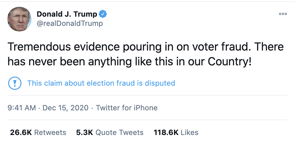 Screen-Shot-2020-12-15-at-10.37.39-AM Trump Declares New Evidence Dump To Overturn Election Results Corruption Featured Politics Top Stories Twitter 