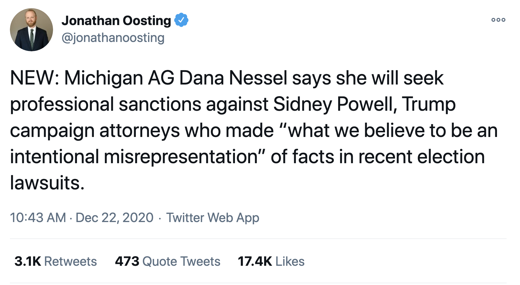 Screen-Shot-2020-12-22-at-12.24.10-PM State Attorney General Making Power Move To Sanction Trump Lawyer Crime Donald Trump Featured Politics Top Stories 