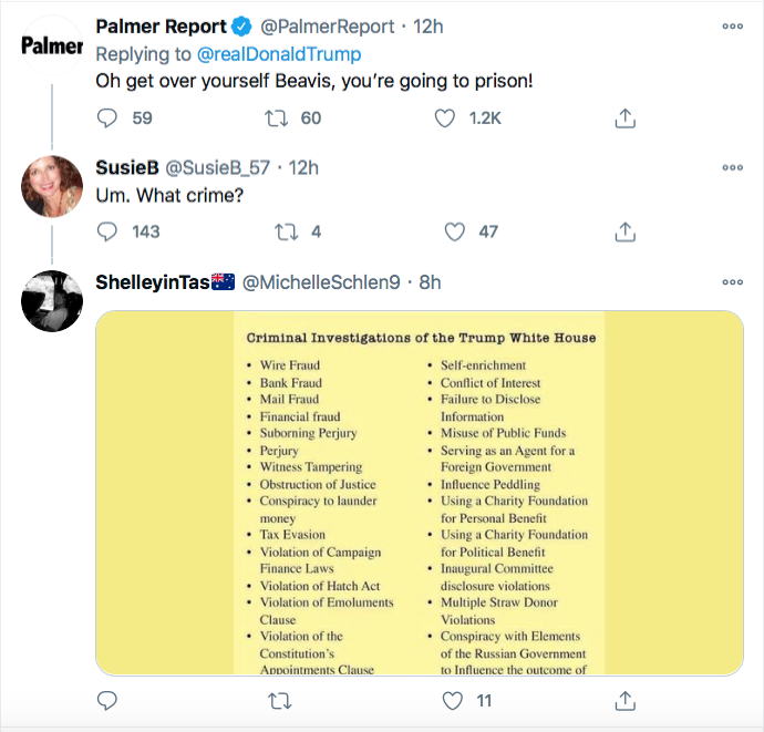Screen-Shot-2020-12-27-at-10.24.31-AM Trump Rages At Michigan A.G. During Twitter Meltdown Conspiracy Theory Donald Trump Election 2020 Featured Politics Top Stories Twitter 