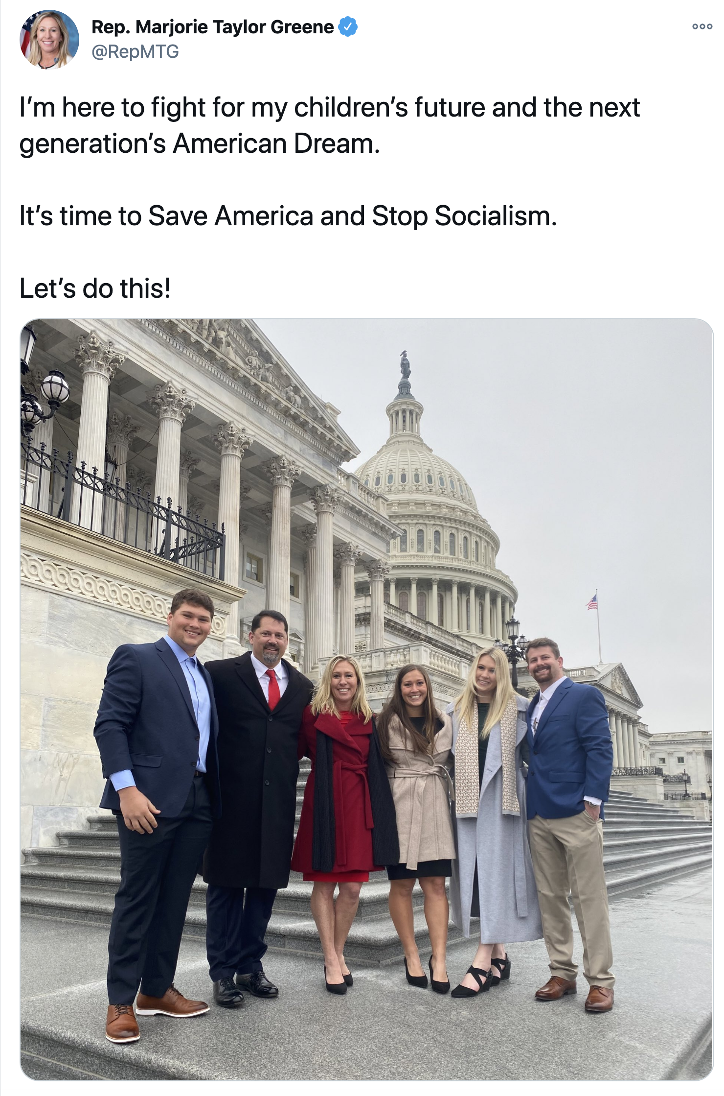 Screen-Shot-2021-01-03-at-2.00.25-PM GOP Congresswoman Kicked Off House Floor For Safety Violation Conspiracy Theory Featured Politics Top Stories Twitter 