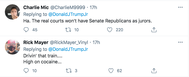 Screen-Shot-2021-02-14-at-9.58.45-AM Donald Trump Jr. Yells At Mitch McConnell Like A Maniac Crime Donald Trump Featured Politics Top Stories Twitter 