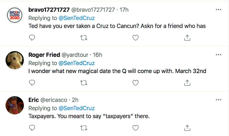 Screen-Shot-2021-03-06-at-12.54.00-PM Ted Cruz Suffers Widespread Public Humiliation (Again) Coronavirus Featured Immigration Politics Racism Top Stories 