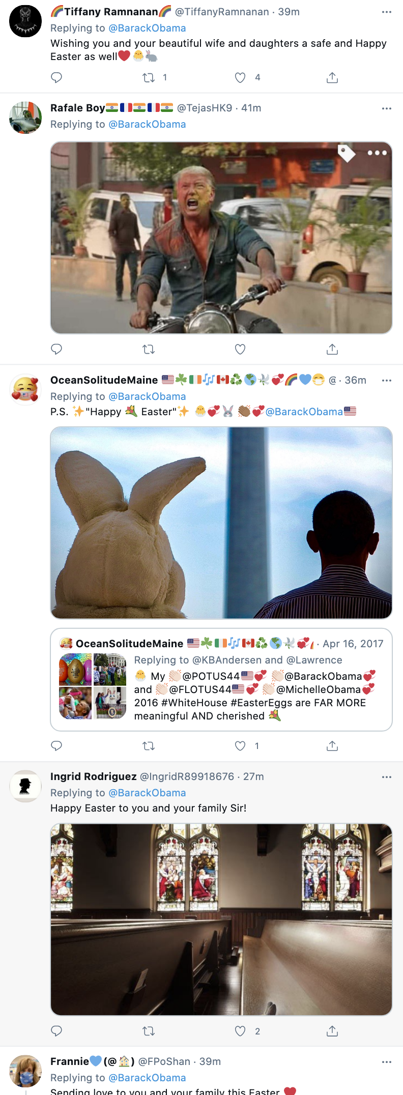 Screen-Shot-2021-04-04-at-10.14.46-AM Obama Shows Up Trump With Easter Day Message Of Family Blessings Coronavirus Featured Politics Religion Top Stories 