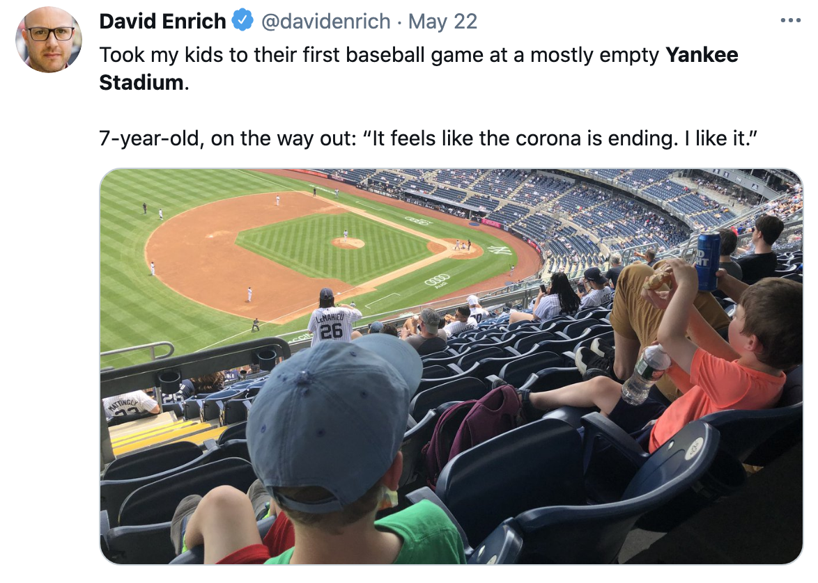 Screen-Shot-2021-05-28-at-8.48.15-AM Yankees Fans Humiliate Trump With Loud Boos Yet Again Donald Trump Featured Politics Sports Top Stories 