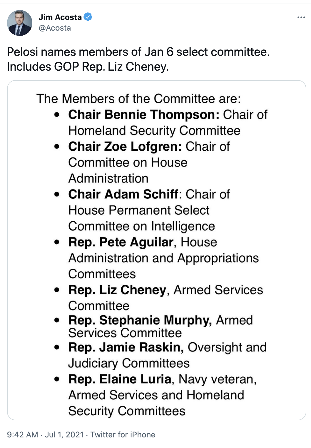 Screen-Shot-2021-07-01-at-9.45.21-AM Pelosi Names Liz Cheney To Jan 6 Commission In Blow To Trump Domestic Policy Featured National Security Politics Top Stories 