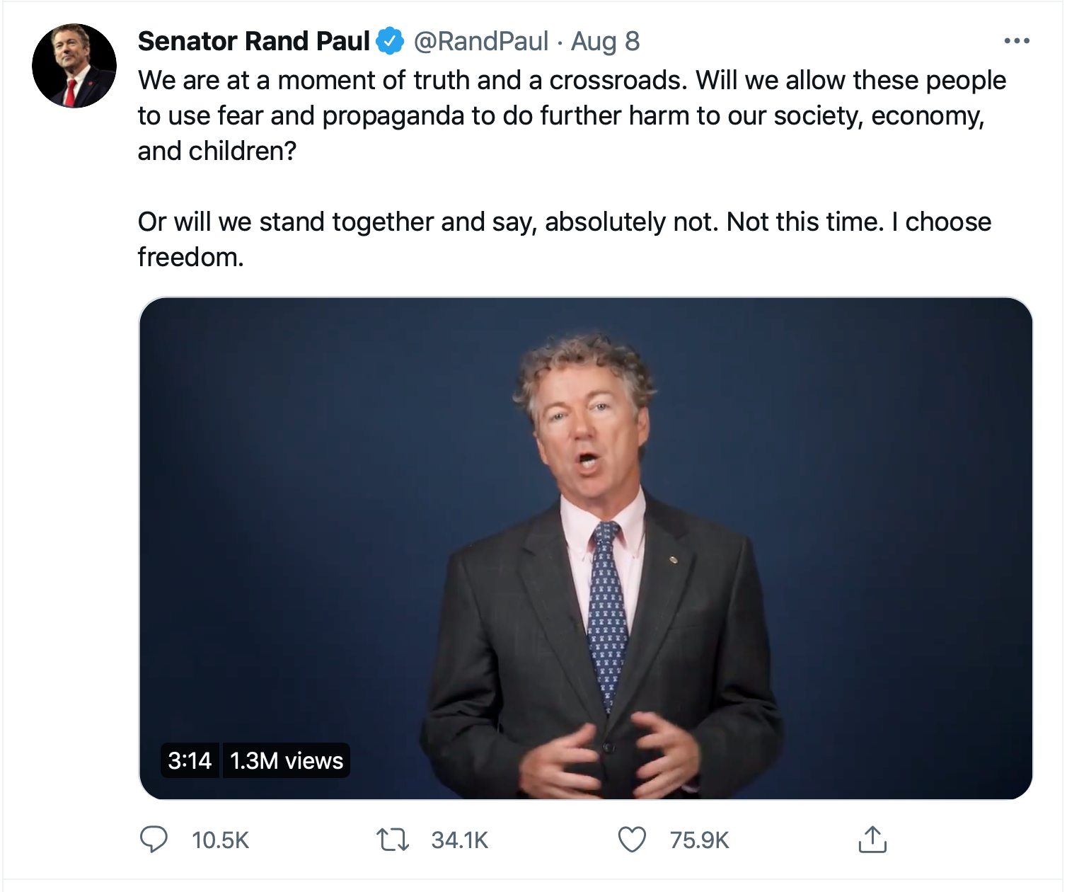 Screen-Shot-2021-08-11-at-8.01.45-PM Rand Paul Failed To Disclose Family Ownership In COVID-19 Drug Corruption Crime Donald Trump Featured Politics Top Stories 