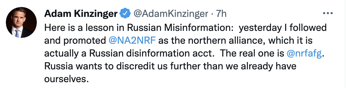 Screen-Shot-2021-09-05-at-4.05.13-PM Adam Kinzinger Tricked Into Sharing Russian Propaganda Online Featured National Security Politics Top Stories 