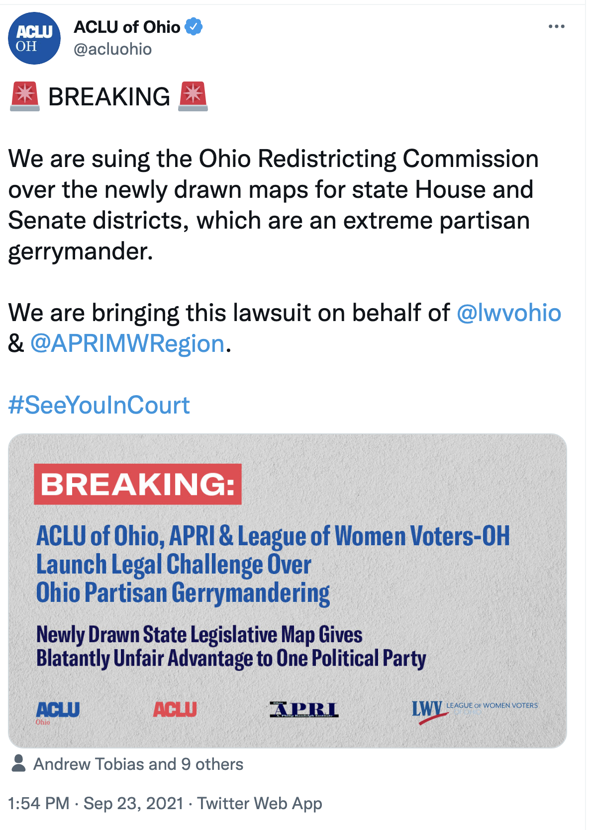 Screen-Shot-2021-09-23-at-3.42.17-PM Ohio GOP Voter Suppression Law Hit With Immediate Legal Action Civil Rights Corruption Domestic Policy Featured Politics Top Stories 
