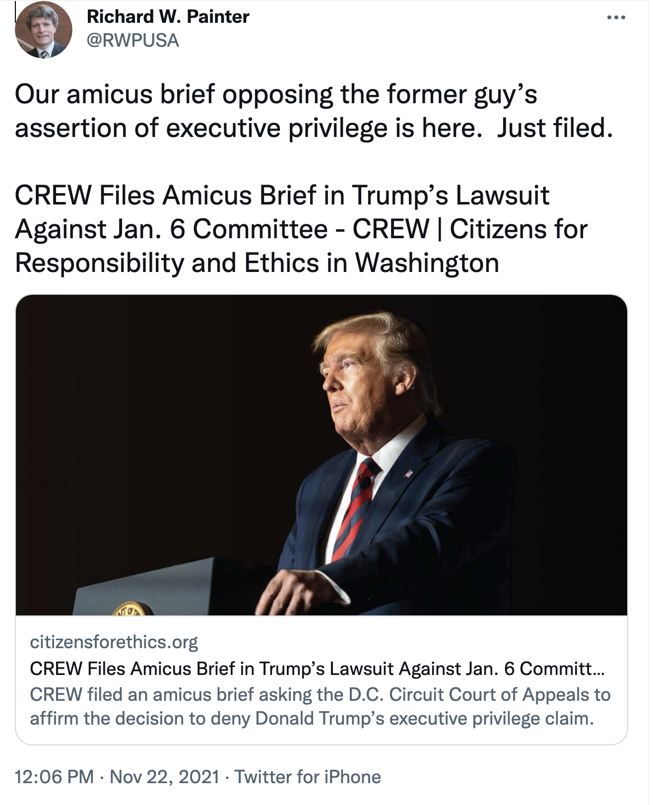 Screen-Shot-2021-11-22-at-4.39.43-PM Gov't Watchdog Teams Up With W.H. & Select Committee Against Trump Crime Featured Politics Terrorism Top Stories 