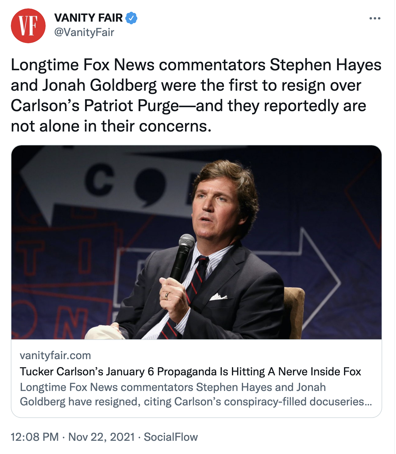 Screen-Shot-2021-11-23-at-9.30.40-AM Fox Hosts Chris Wallace & Bret Baier Protest Over Tucker Carlson Corruption Featured Media Politics Top Stories 