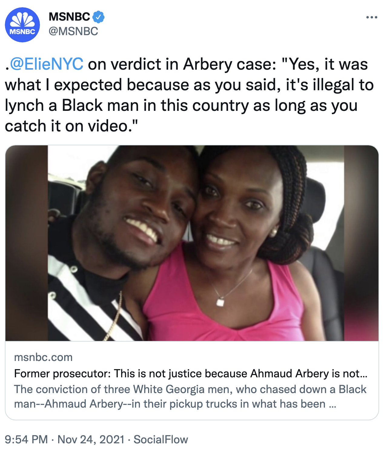 Screen-Shot-2021-11-25-at-9.34.36-AM Georgia Prosecutor Who Neglected Ahmaud Arbery Murder Gets Indicted Black Lives Matter Corruption Featured Politics Top Stories 