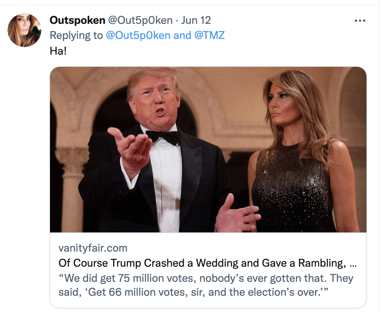 Screen-Shot-2021-12-05-at-2.30.30-PM Trump Crashes Wedding As 'Drunk Uncle' & Embarrasses Himself Thoroughly Corruption Donald Trump Featured Politics Top Stories 