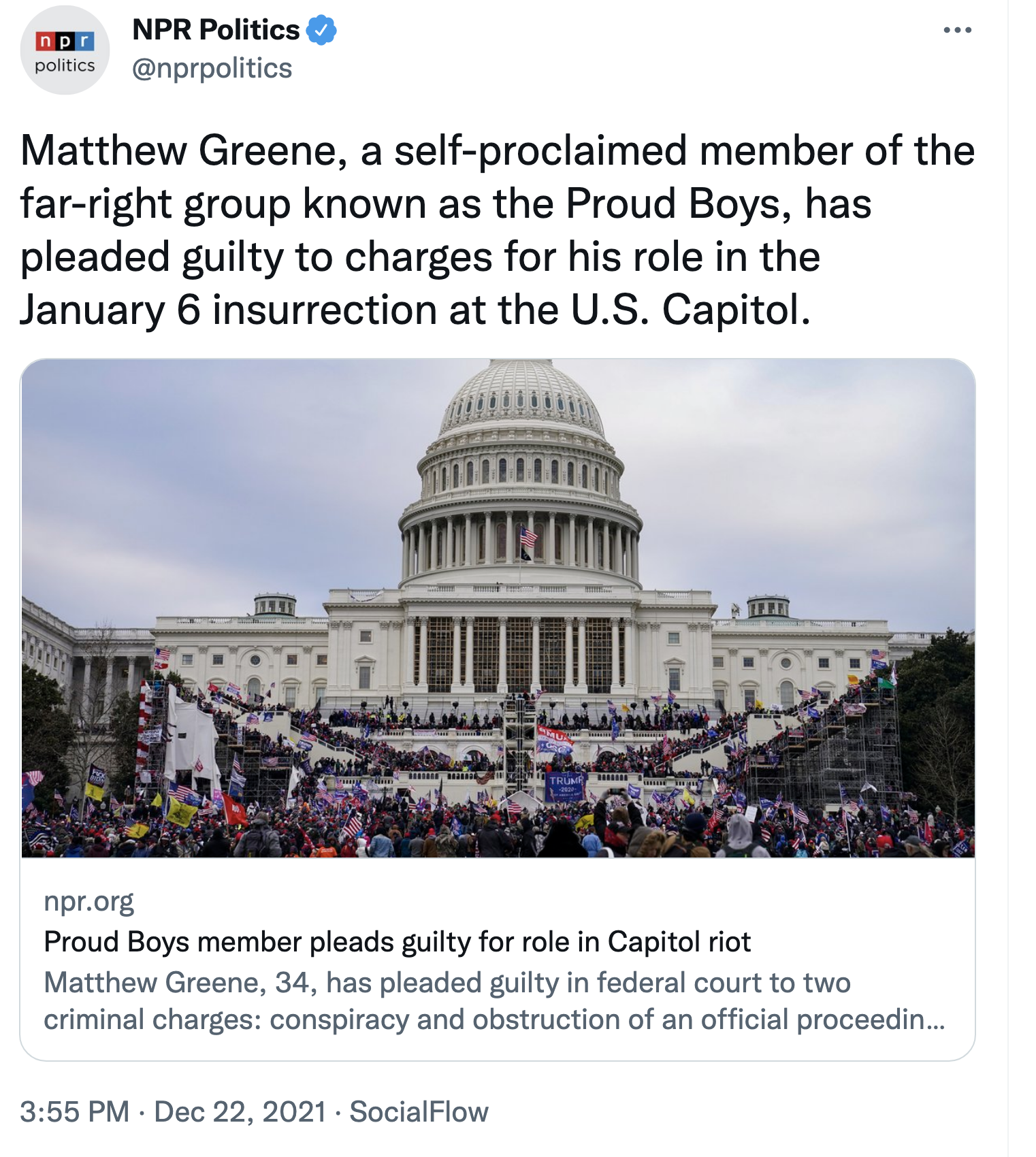 Screen-Shot-2021-12-23-at-11.14.08-AM Proud Boy Pleads Guilty To Jan 6 Crime & Agrees To Cooperate Anti-Semitism Featured Politics Terrorism Top Stories 
